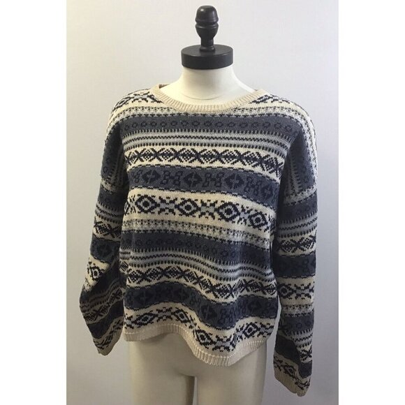 Vintage Sweaters - Vintage Womans Weathervane Sweater size MD